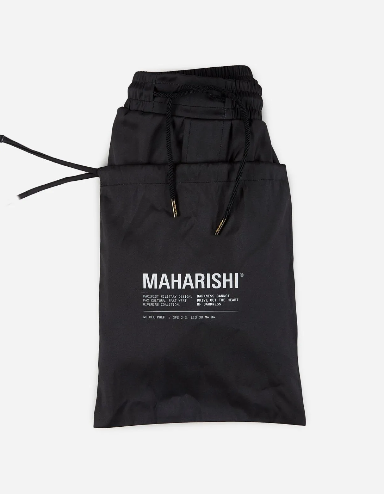 Swim Shorts*Maharishi 9323 Miltype Swim Shorts · Newlife Recycled Poly Black Blk-108F