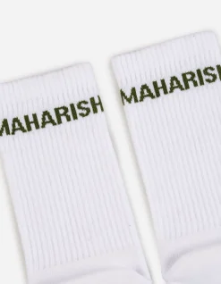 Socks*Maharishi 9348 Miltype Tabi Sock · 3 Pack White/White/White
