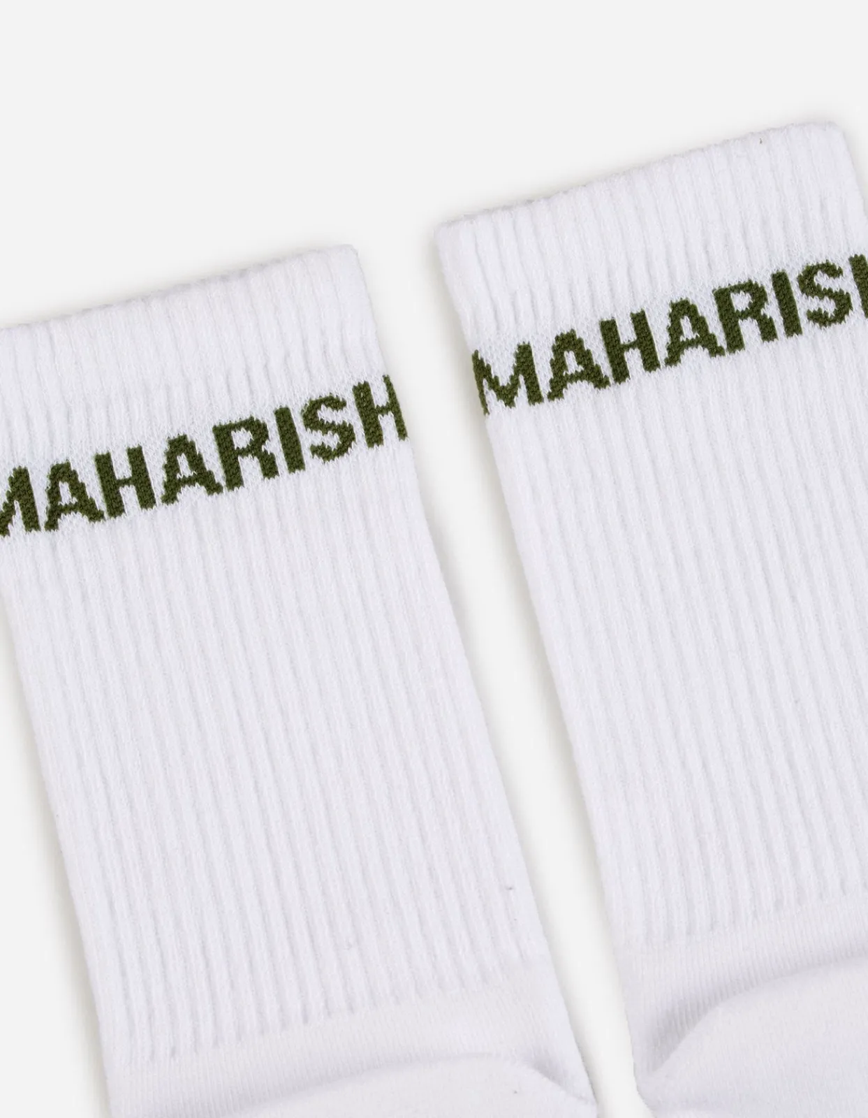 Socks*Maharishi 9348 Miltype Tabi Sock · 3 Pack White/White/White