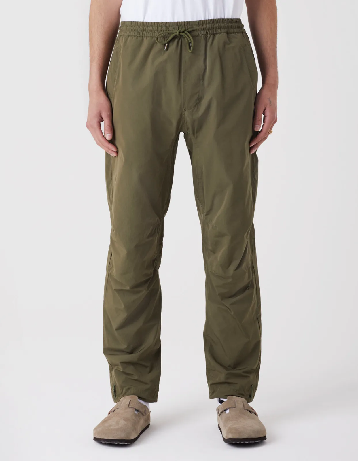 Track Pants*Maharishi 8007 Miltype Track Pants Olive Og-107F