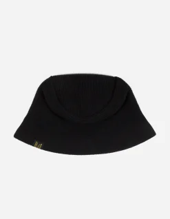Hats And Scarves*Maharishi 9266 Miltype Wool Bucket Hat Black