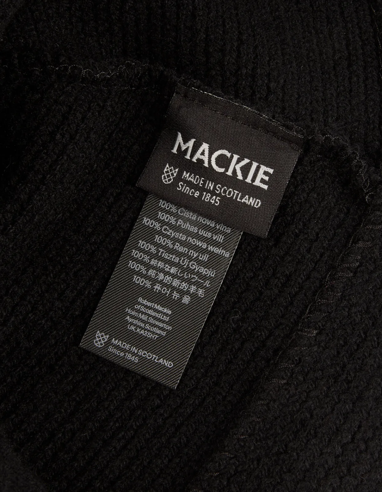Hats And Scarves*Maharishi 9266 Miltype Wool Bucket Hat Black
