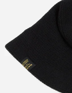 Hats And Scarves*Maharishi 9266 Miltype Wool Bucket Hat Black