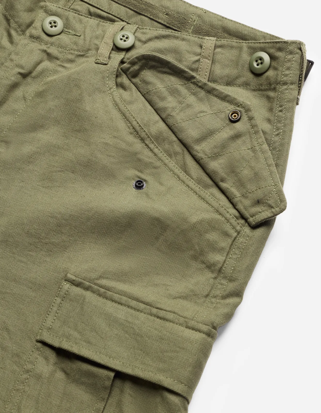 Cargo Pants*Maharishi 4521 M65N Cargo Pants Olive Og-107F