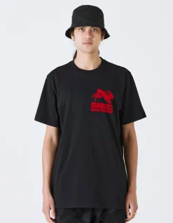 Short Sleeve T-Shirts*Maharishi 1004 Paper-Cut Rabbit T-Shirt Black
