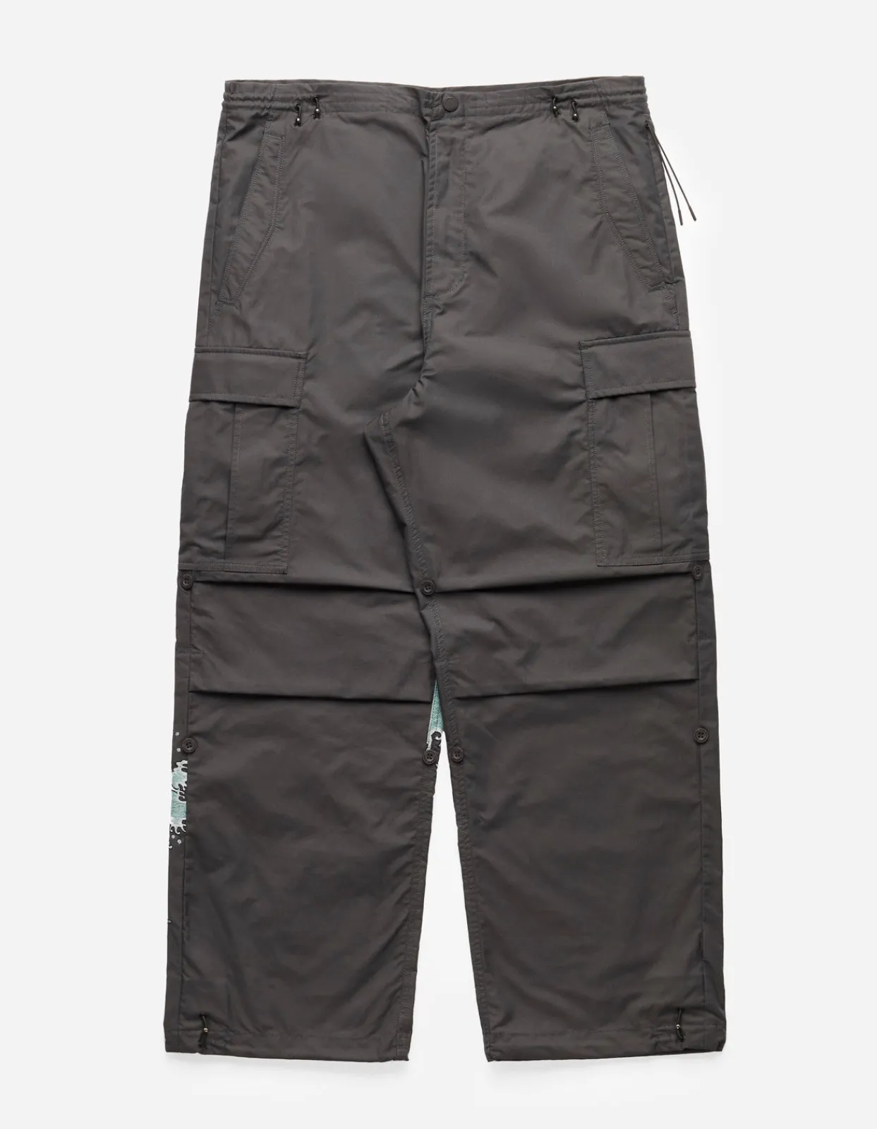 Cargo Pants*Maharishi 4504 Peace Cargo Snopants® Loose Fit Charcoal