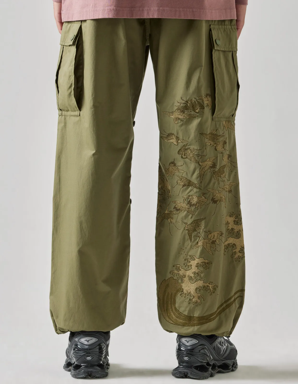 Cargo Pants*Maharishi 4504 Peace Cargo Snopants® Loose Fit Olive Og-107F
