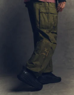 Cargo Pants*Maharishi 4504 Peace Cargo Snopants® Loose Fit Olive Og-107F