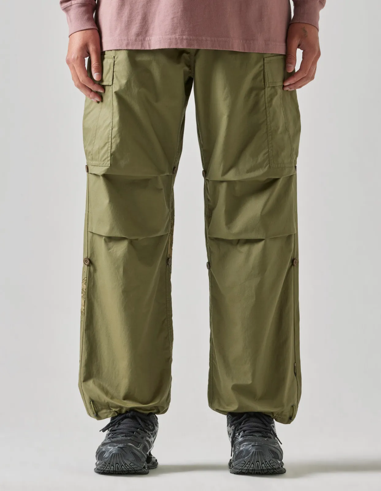 Cargo Pants*Maharishi 4504 Peace Cargo Snopants® Loose Fit Olive Og-107F