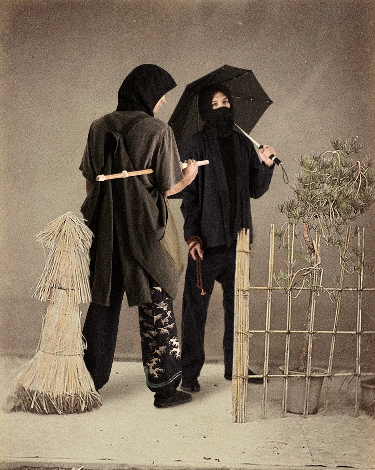 Cargo Pants*Maharishi 4504 Peace Cargo Snopants® Loose Fit Black