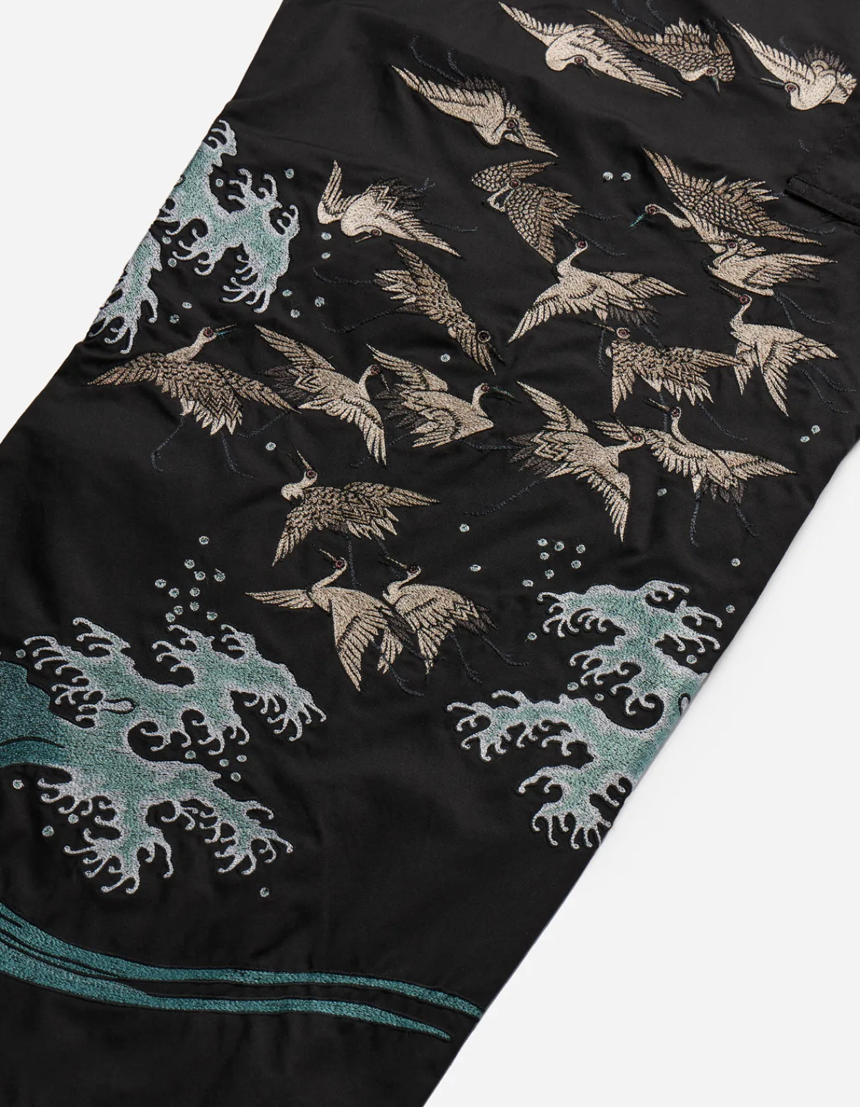 Cargo Pants*Maharishi 4504 Peace Cargo Snopants® Loose Fit Black