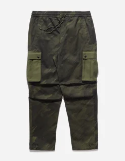 Track Pants*Maharishi 4131 Pointillist Camo Cargo Track Pants Jungle