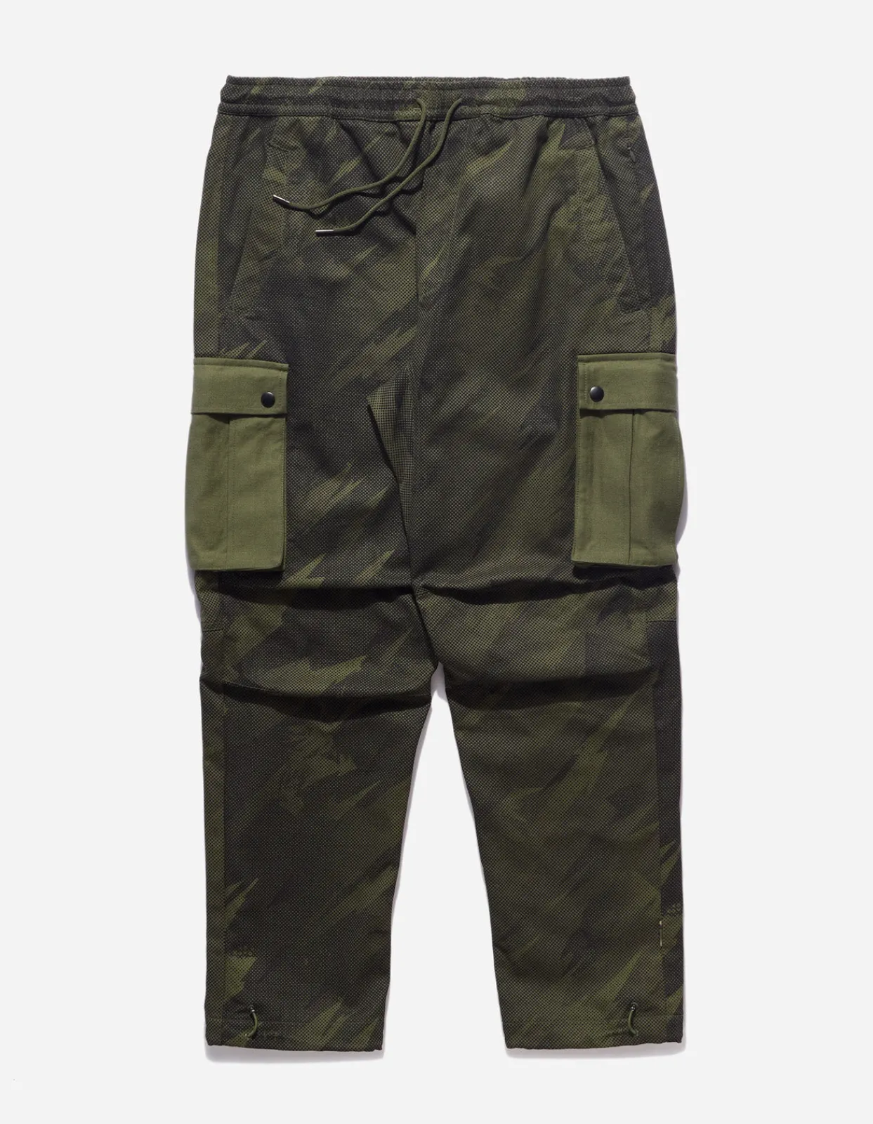 Track Pants*Maharishi 4131 Pointillist Camo Cargo Track Pants Jungle
