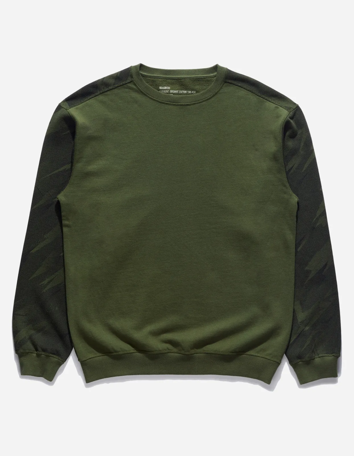 Crew Sweats*Maharishi 4130 Pointillist Camo Crew Sweat Jungle