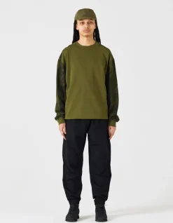 Crew Sweats*Maharishi 4130 Pointillist Camo Crew Sweat Jungle
