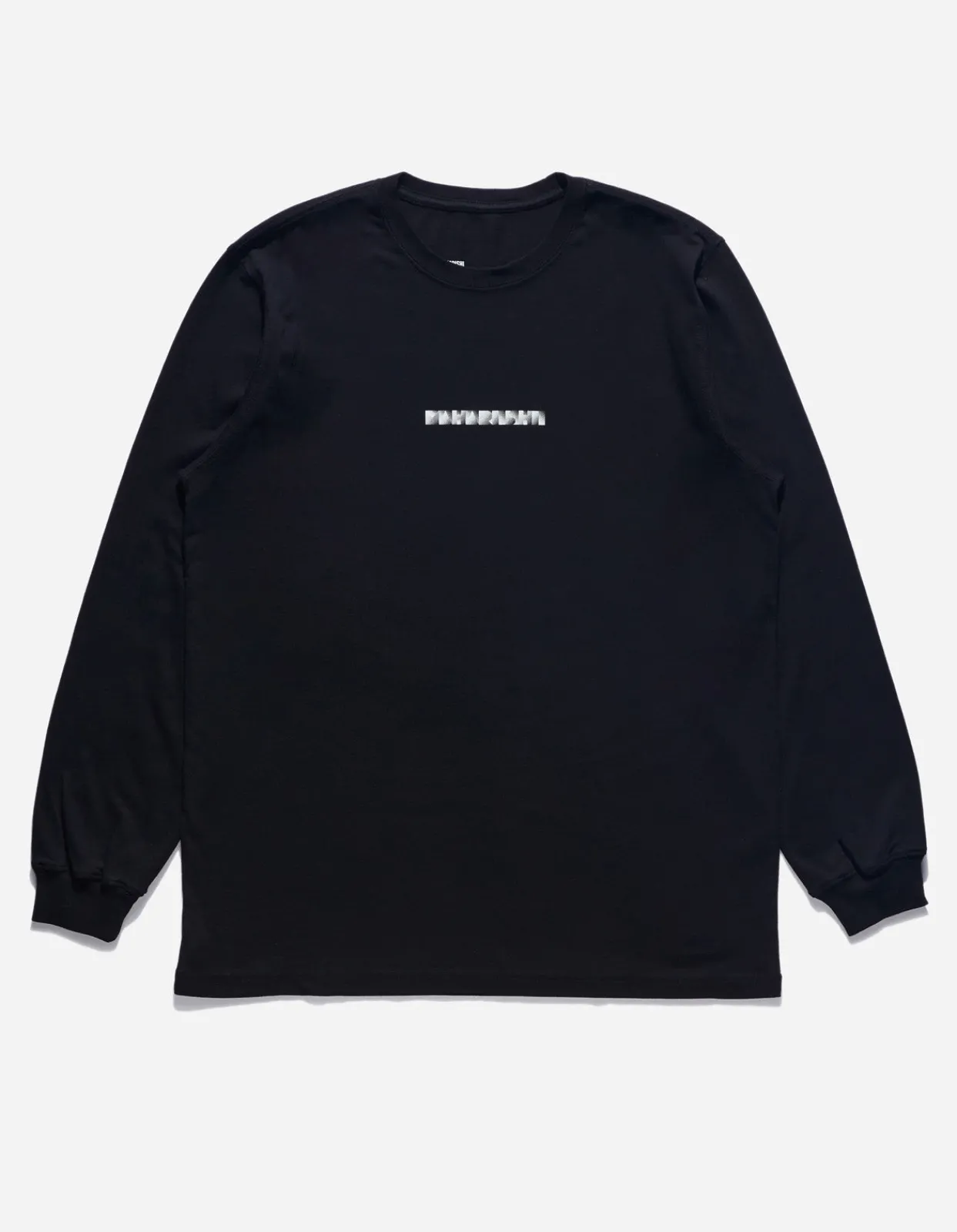 Long Sleeve T-Shirts*Maharishi 9905 Pointillist Maha L/S T-Shirt Black