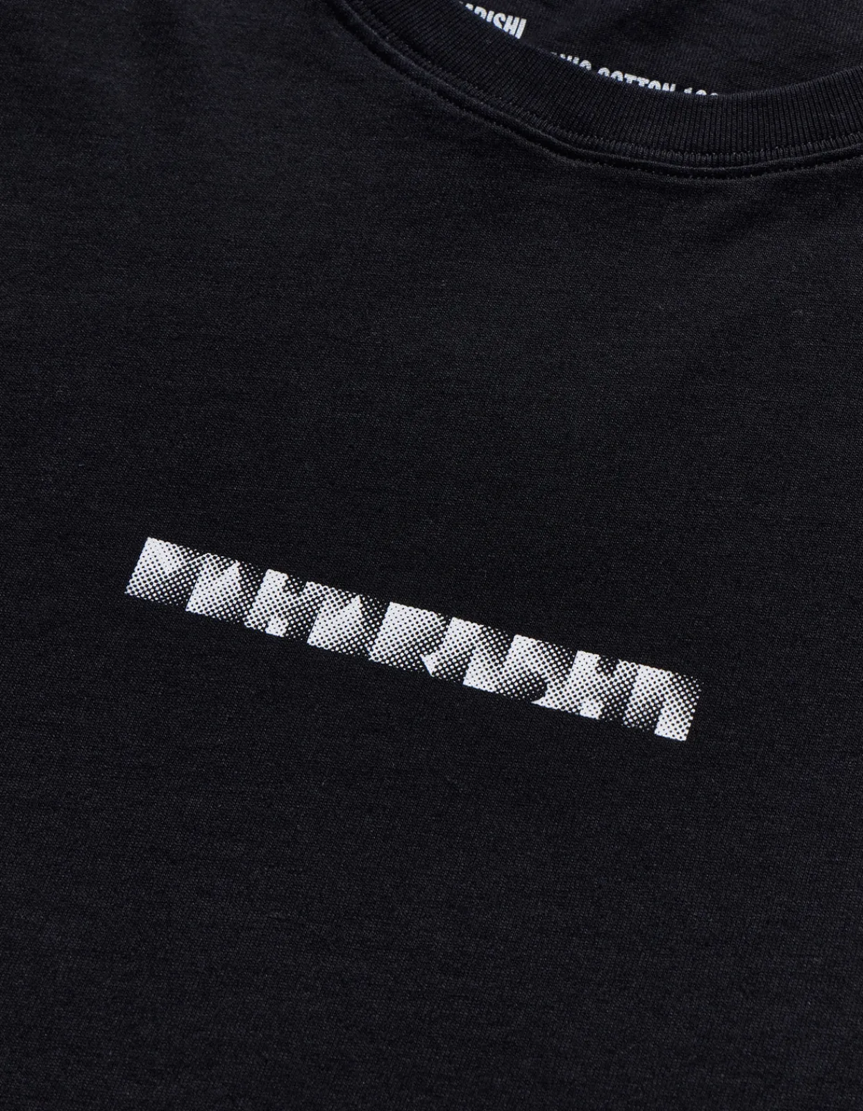 Long Sleeve T-Shirts*Maharishi 9905 Pointillist Maha L/S T-Shirt Black