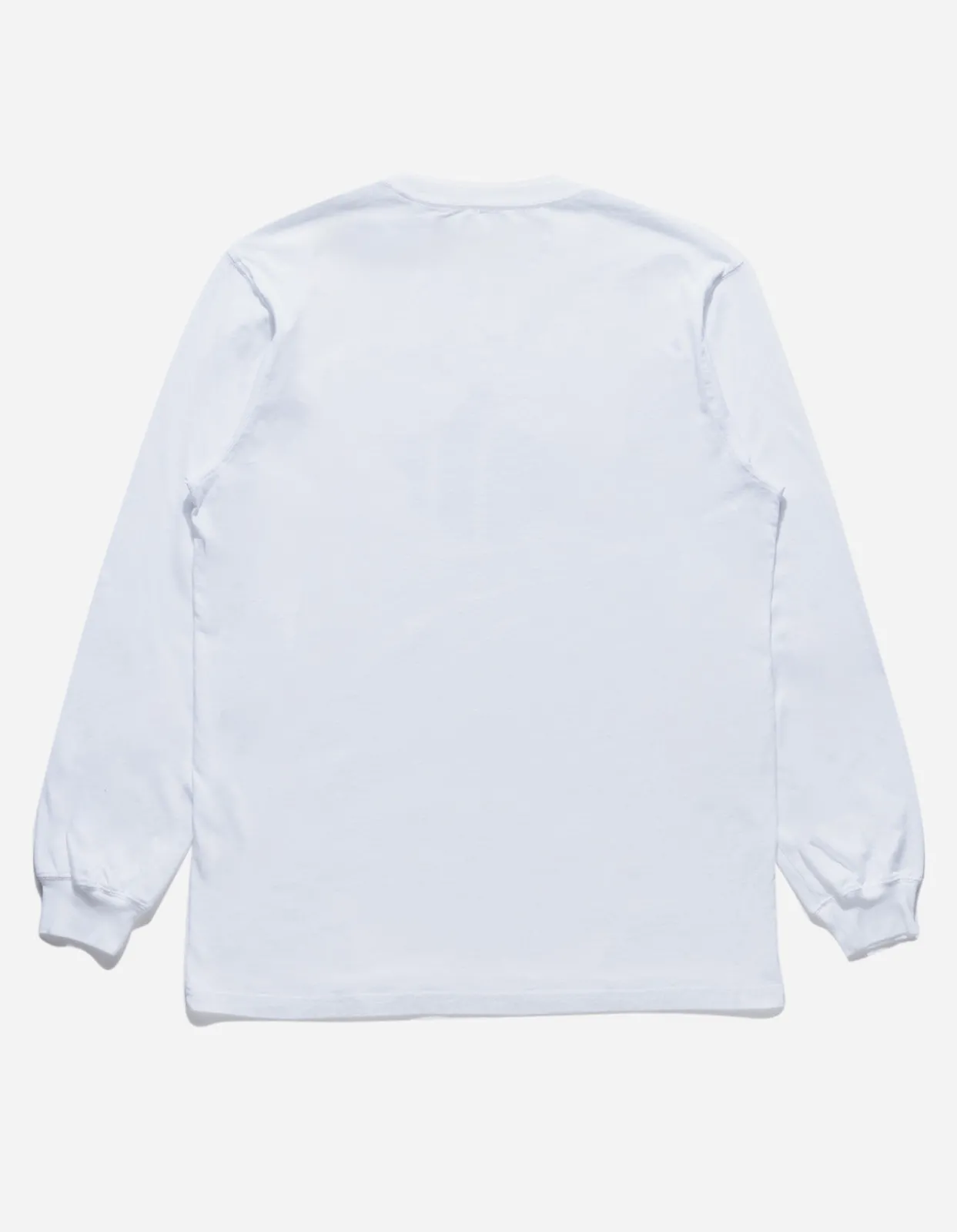 Long Sleeve T-Shirts*Maharishi 9921 Pointillist Temple L/S T-Shirt White