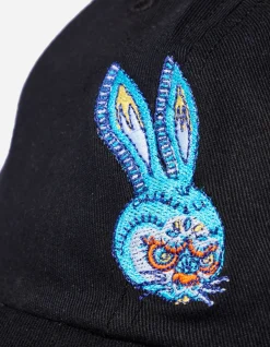 Hats And Scarves*Maharishi 1009 Rabbit 6 Panel Cap Black