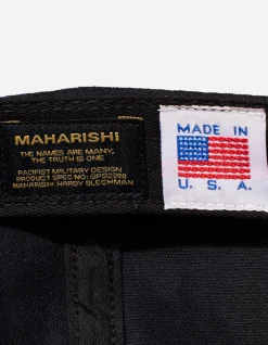 Hats And Scarves*Maharishi 1009 Rabbit 6 Panel Cap Black