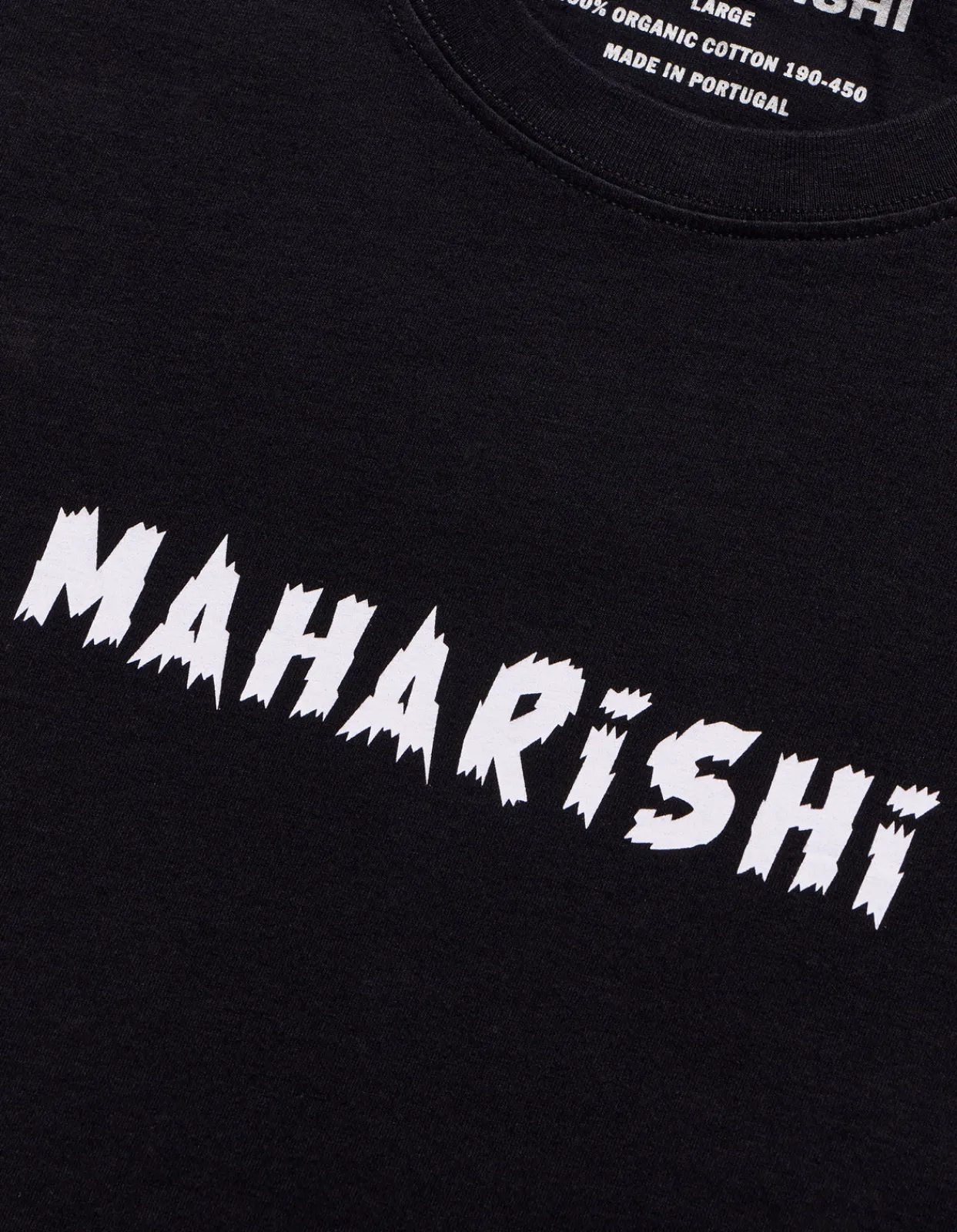 Short Sleeve T-Shirts*Maharishi 1006 Rabbit Bones T-Shirt Black