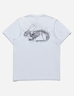 Short Sleeve T-Shirts*Maharishi 1006 Rabbit Bones T-Shirt White