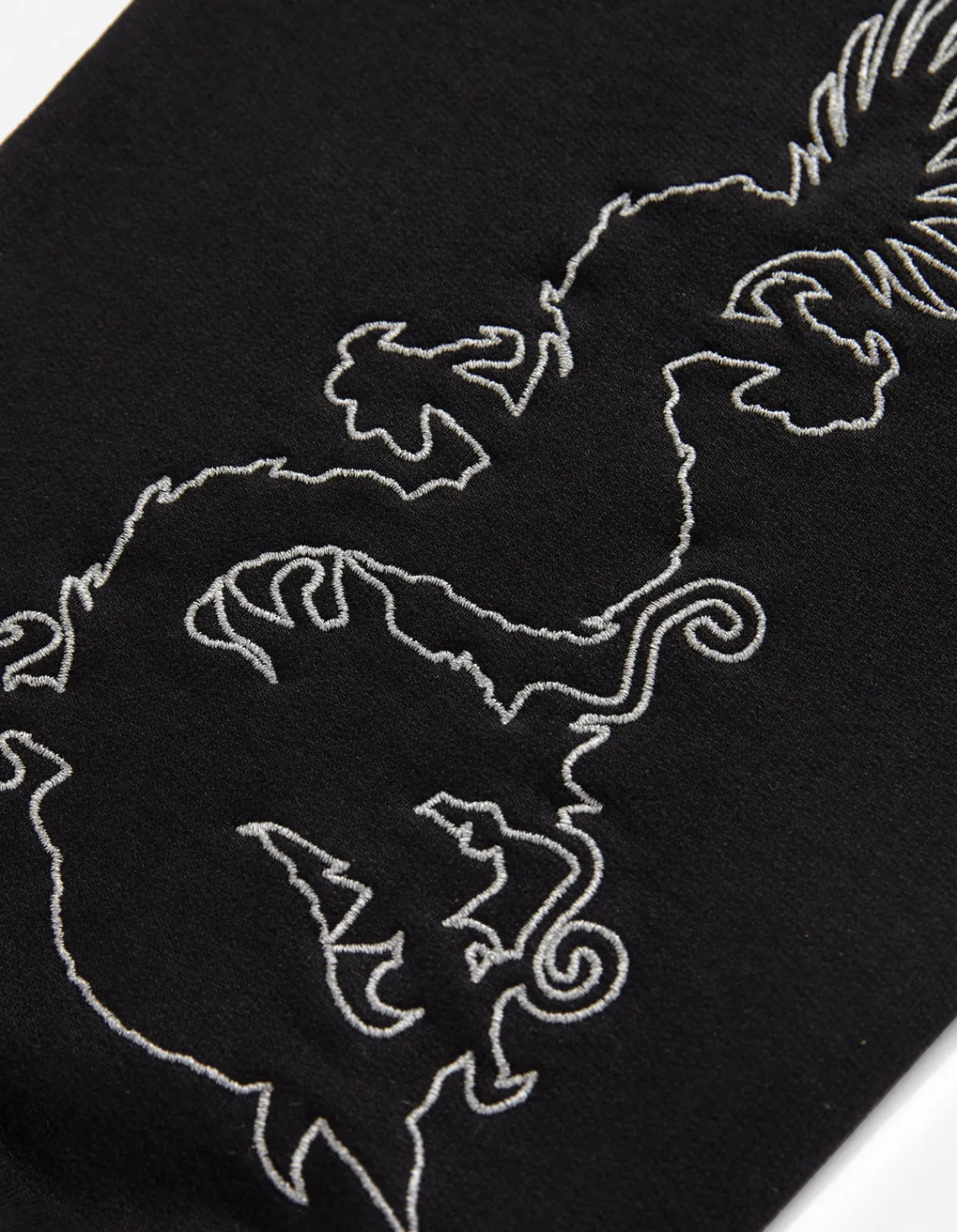 Sweatpants*Maharishi 1088 Reflective Dragon Sweatpants Black
