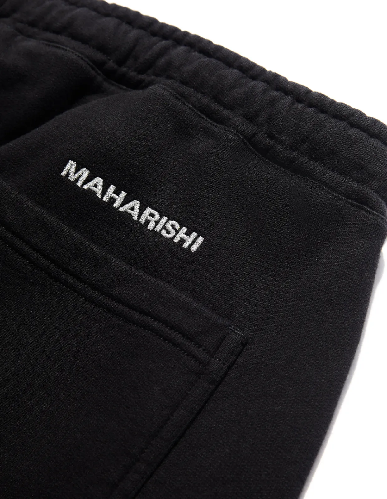 Sweatpants*Maharishi 1088 Reflective Dragon Sweatpants Black