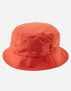 Hats And Scarves*Maharishi 4532 Reversible Bucket Hat Blaze Orange/Charcoal