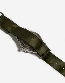 Lifestyle*Maharishi 9372 Riverine Diver Watch Case · Aged Dial Steel