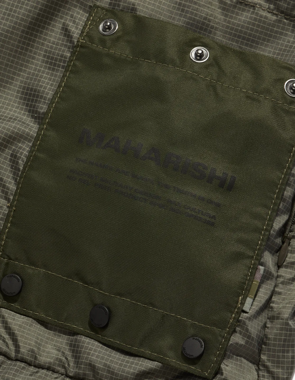 Bags*Maharishi 9108 Rollaway Backpack Olive