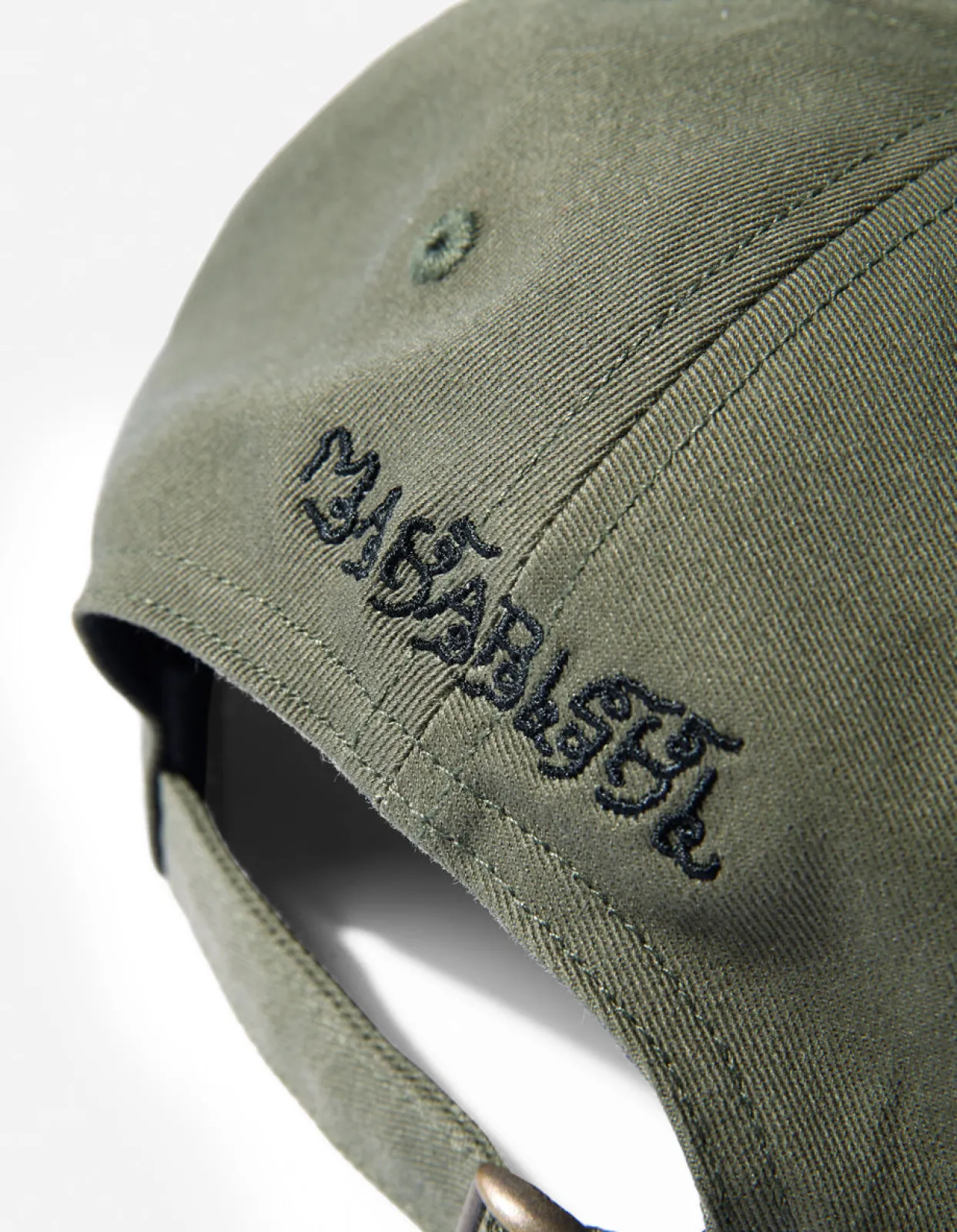Hats And Scarves*Maharishi 1040 Sak Yant 6 Panel Cap Olive