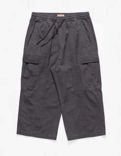 Cargo Pants*Maharishi 4295 Sak Yant Cargo Hakama Pants Black Blk-108F