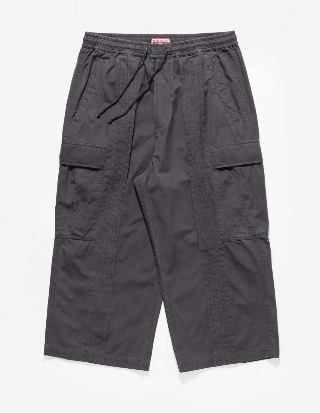 Cargo Pants*Maharishi 4295 Sak Yant Cargo Hakama Pants Black Blk-108F