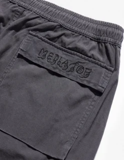 Cargo Pants*Maharishi 4295 Sak Yant Cargo Hakama Pants Black Blk-108F