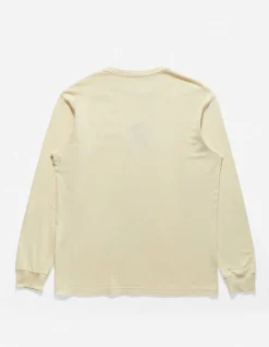 Long Sleeve T-Shirts*Maharishi 4284 Sak Yant Tiger Embroidered L/S T-Shirt Ecru