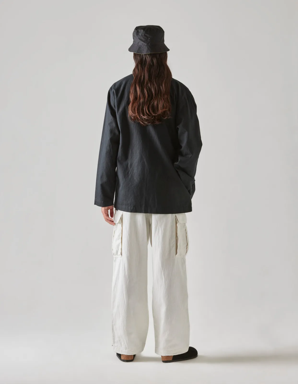 Kimonos*Maharishi 4587 Shinobi Hemp Kimono Black
