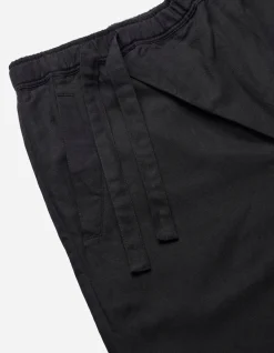 Track Pants*Maharishi 4590 Shinobi Hemp Track Pants Black