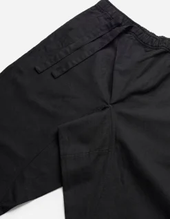 Track Pants*Maharishi 4590 Shinobi Hemp Track Pants Black