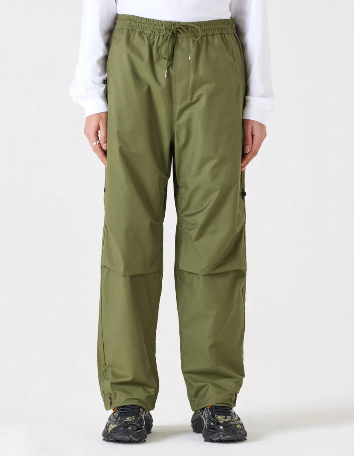 Track Pants*Maharishi 4296 Snocord® Loose Track Pants Olive Og-107F