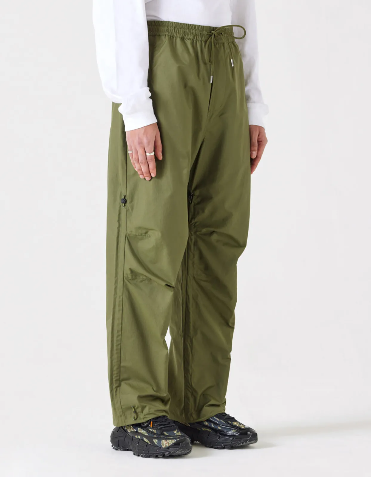Track Pants*Maharishi 4296 Snocord® Loose Track Pants Olive Og-107F