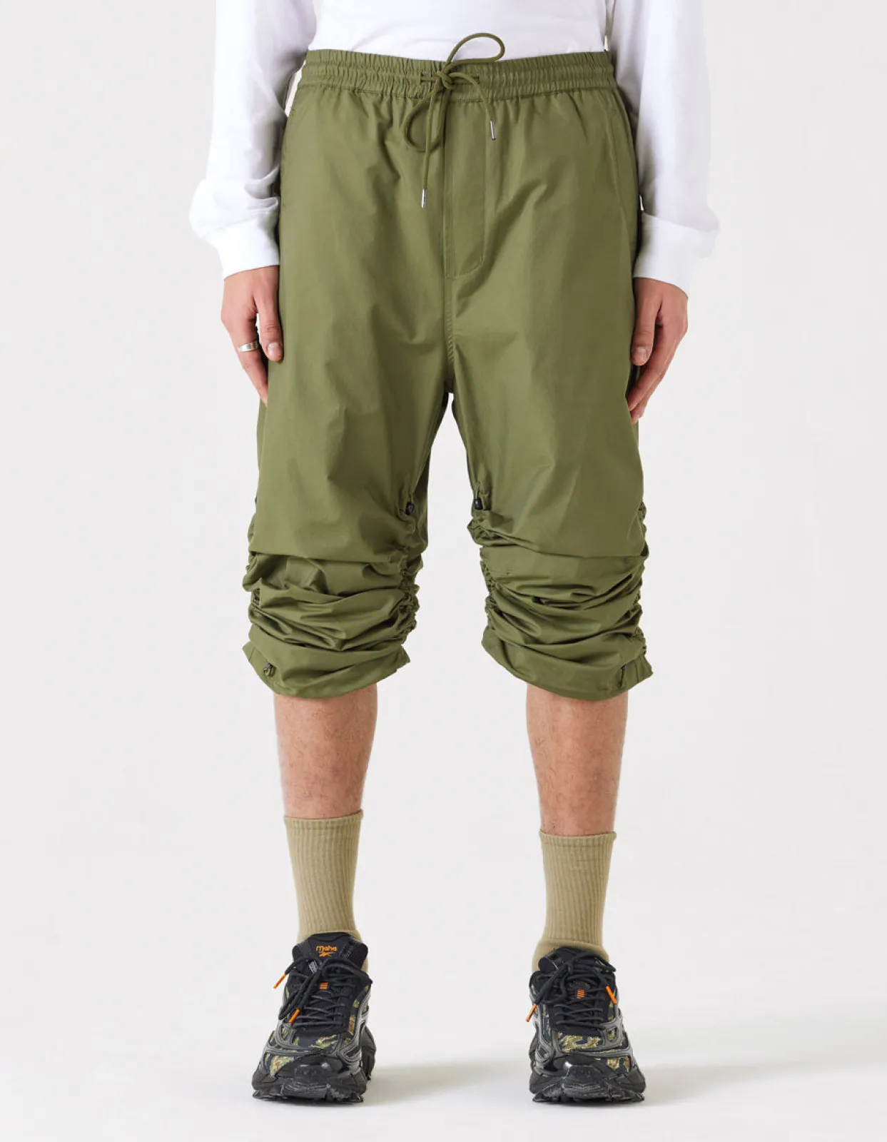 Track Pants*Maharishi 4296 Snocord® Loose Track Pants Olive Og-107F
