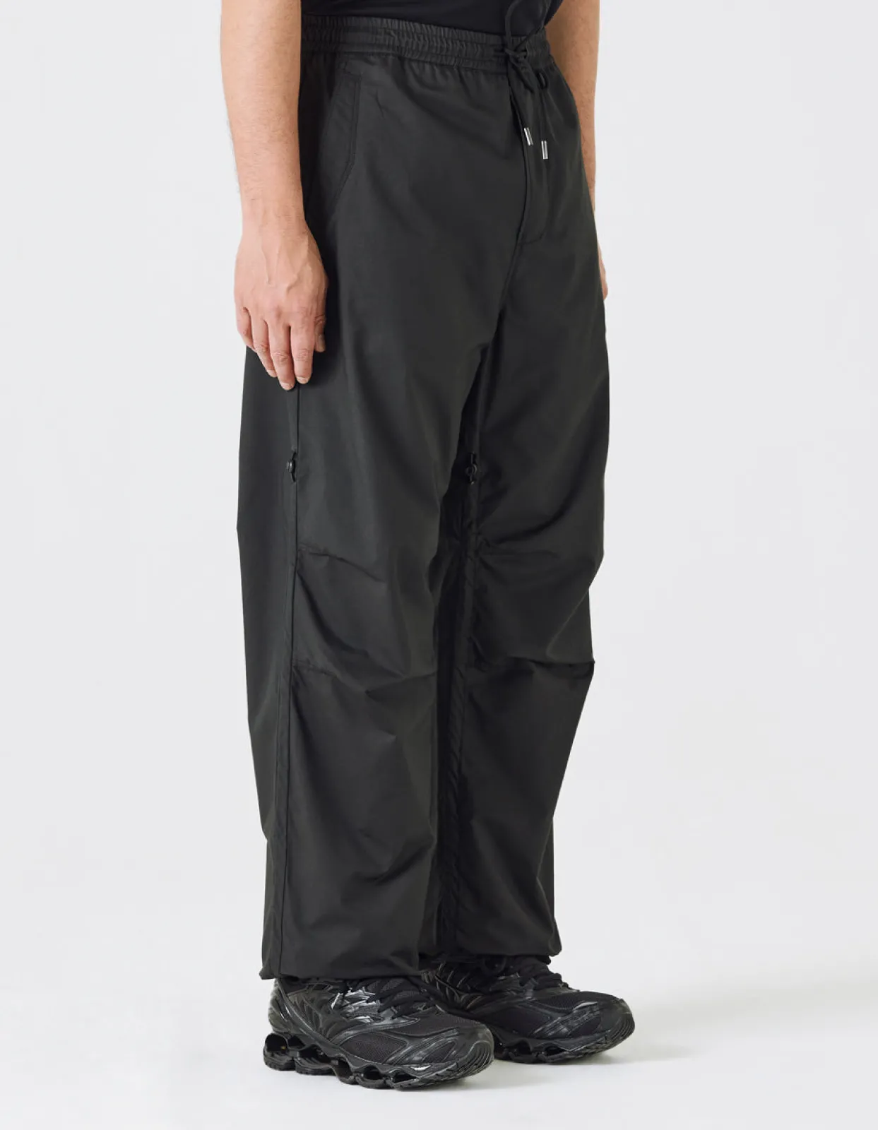 Track Pants*Maharishi 4296 Snocord® Loose Track Pants Black