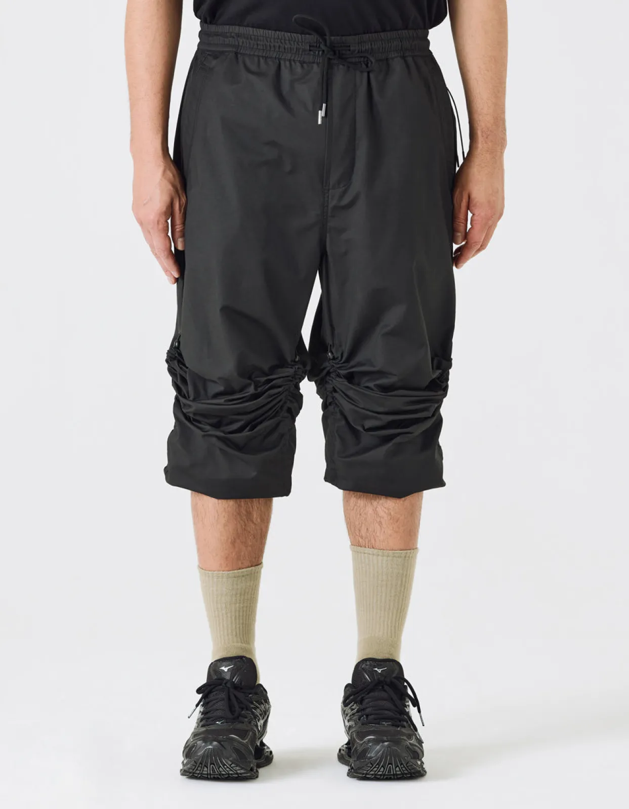 Track Pants*Maharishi 4296 Snocord® Loose Track Pants Black