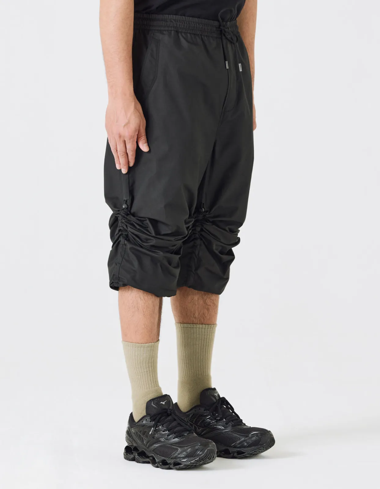 Track Pants*Maharishi 4296 Snocord® Loose Track Pants Black