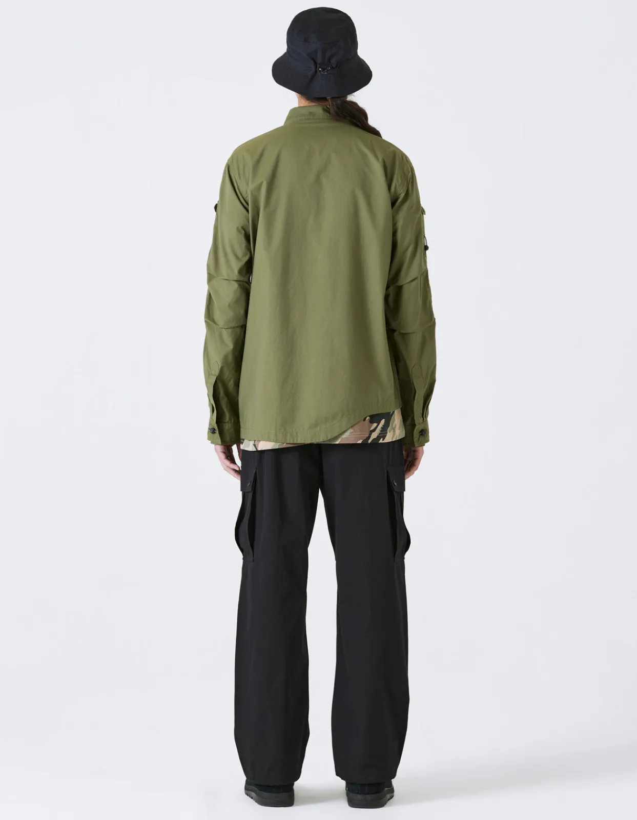 Shirts*Maharishi 4297 Snocord Travel Shirt Olive Og-107F