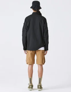 Shirts*Maharishi 4297 Snocord Travel Shirt Black