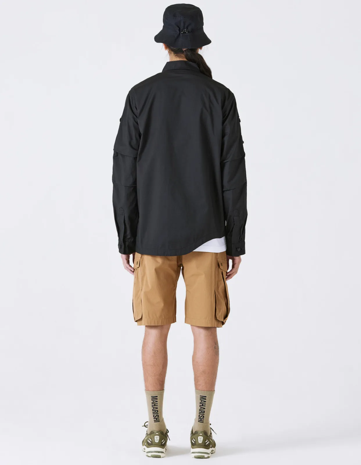 Shirts*Maharishi 4297 Snocord Travel Shirt Black