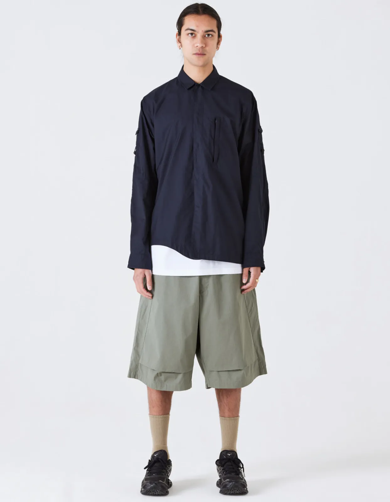 Shirts*Maharishi 4297 Snocord® Travel Shirt Navy