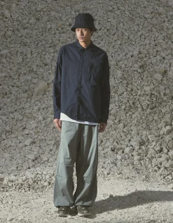 Shirts*Maharishi 4297 Snocord® Travel Shirt Navy